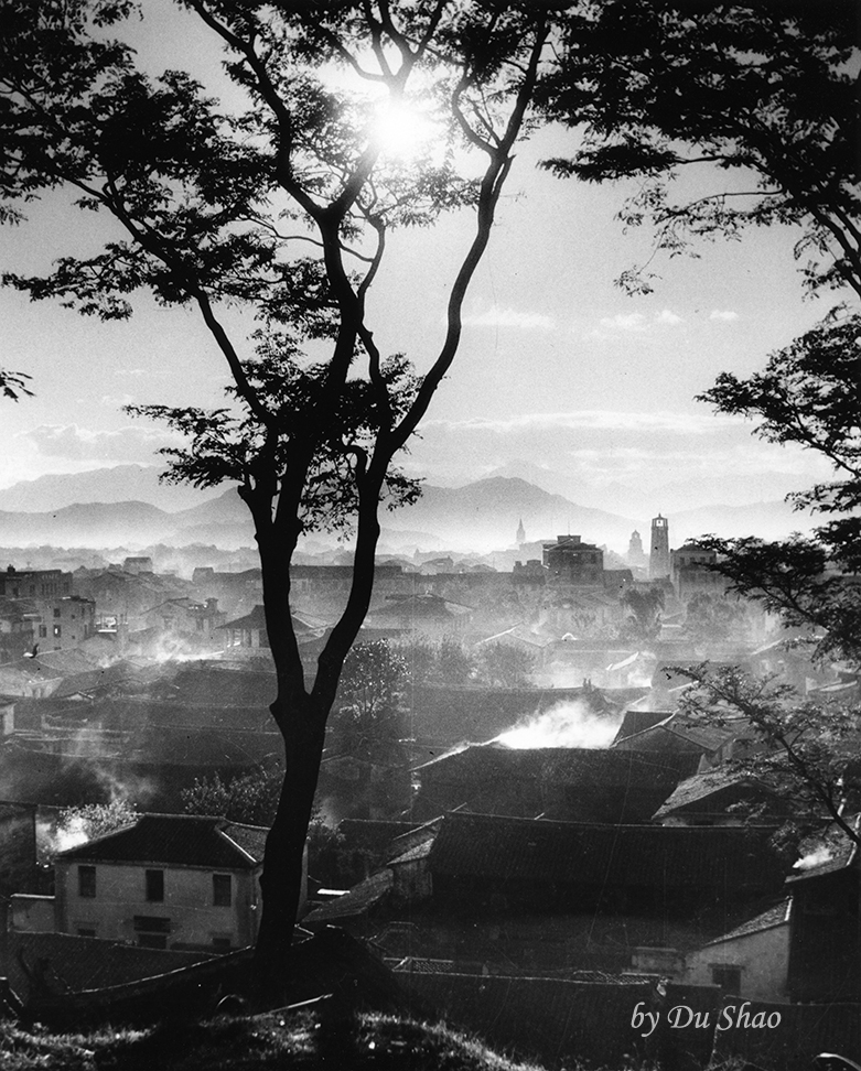 华盖山上眺望温州市区